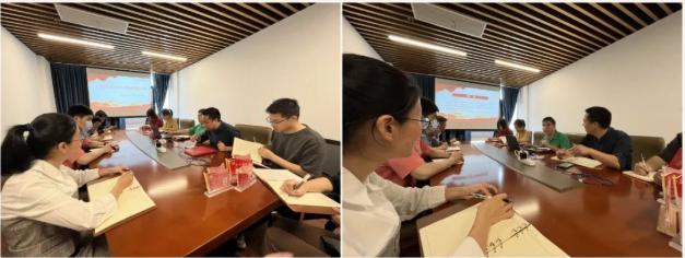 省石化设计院公司党委开展党的十九届六中全会精神宣讲会暨党支部“鉴往知来，砥砺前行”主题党日活动(图1)